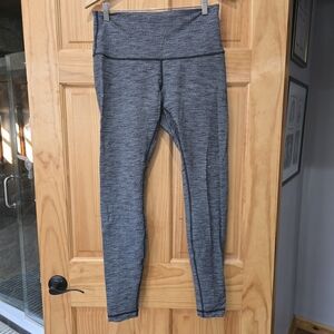 lululemon athletica Heathered Gray Leggings